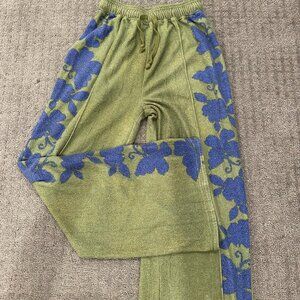 Out From Under Green Butterfly Sweatpants